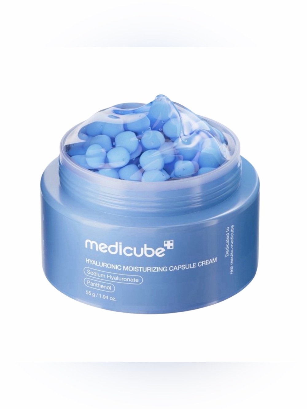 Medicube Hyaluronic Moisturizing Capsule Cream - 55g / 1.94 oz - Travel Size